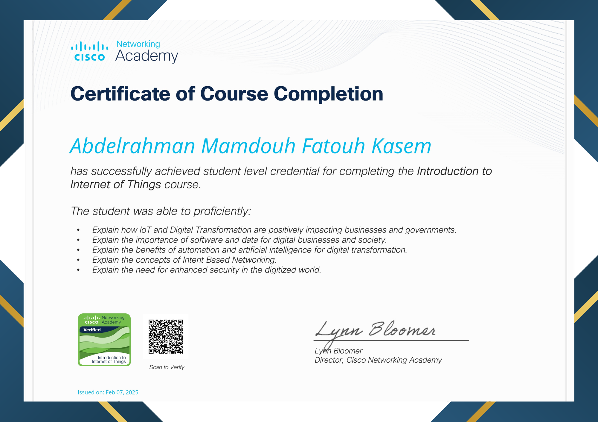 Cybersecurity Certification